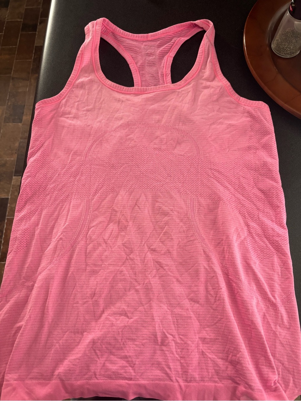 Pink lululemon tank